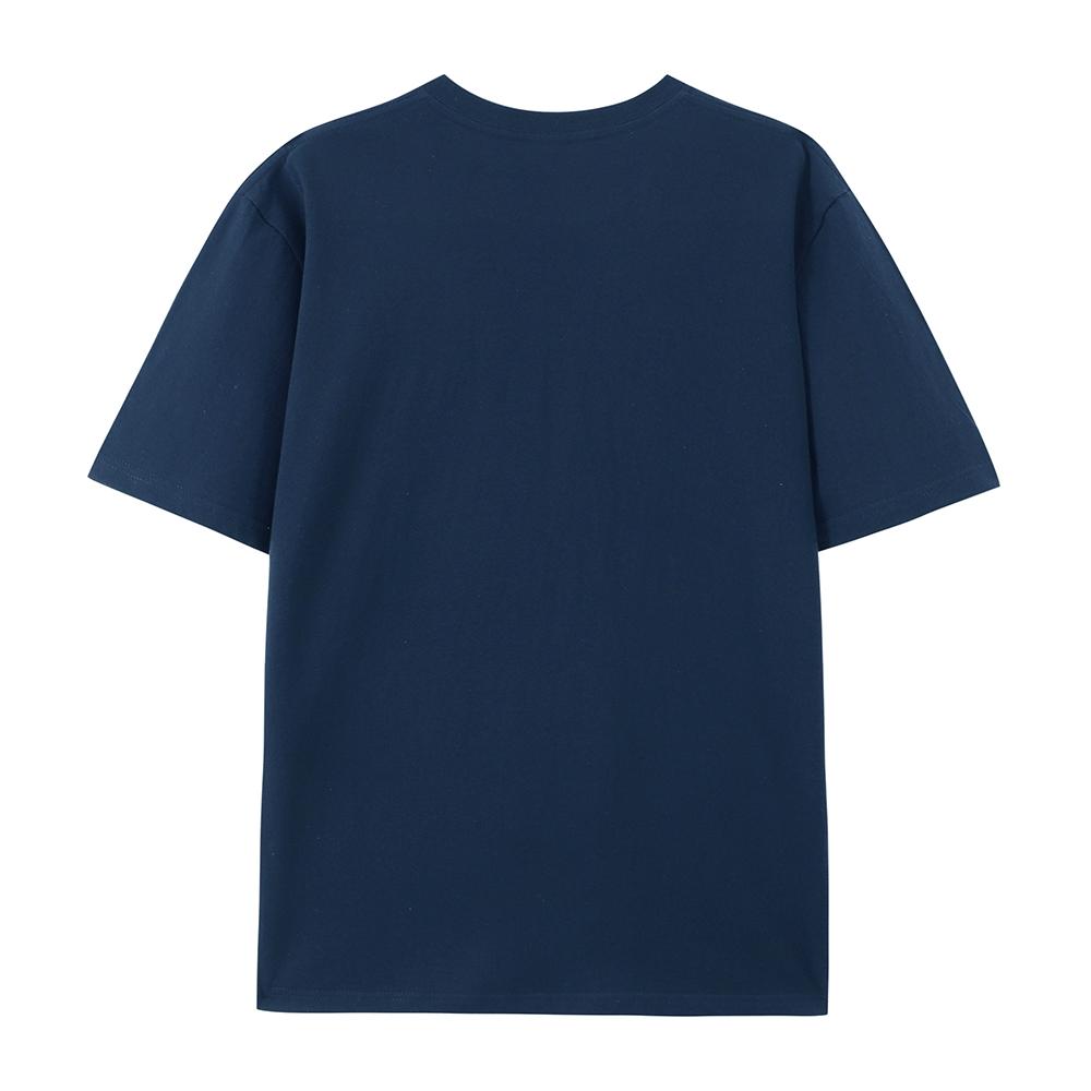 Cat Graphic Print T-Shirt Men's Casual Streetwear Oversized Short Sleeve T-Shirt for Menswear Top