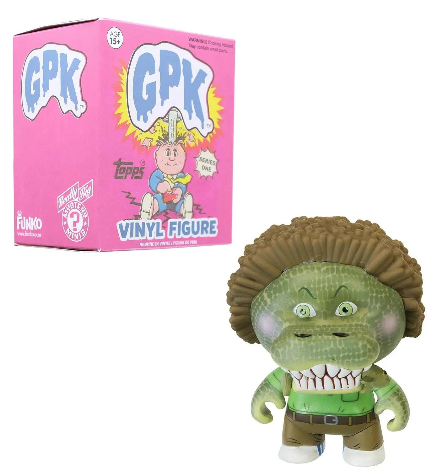 Garbage Pail Kids Funko 2.5-Inch Vinyl Mini-Figure - Ali Gator, Collectible Figurine, Vinyl Toy, Stylized Look, Adult Collectibles, Blind Boxed Assortment