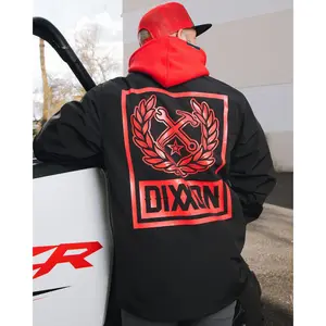 Red Box Crest Coaches Jacket - Black