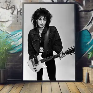 No Framed, Joan Jett Singer Producer Guitarist Star music poster
