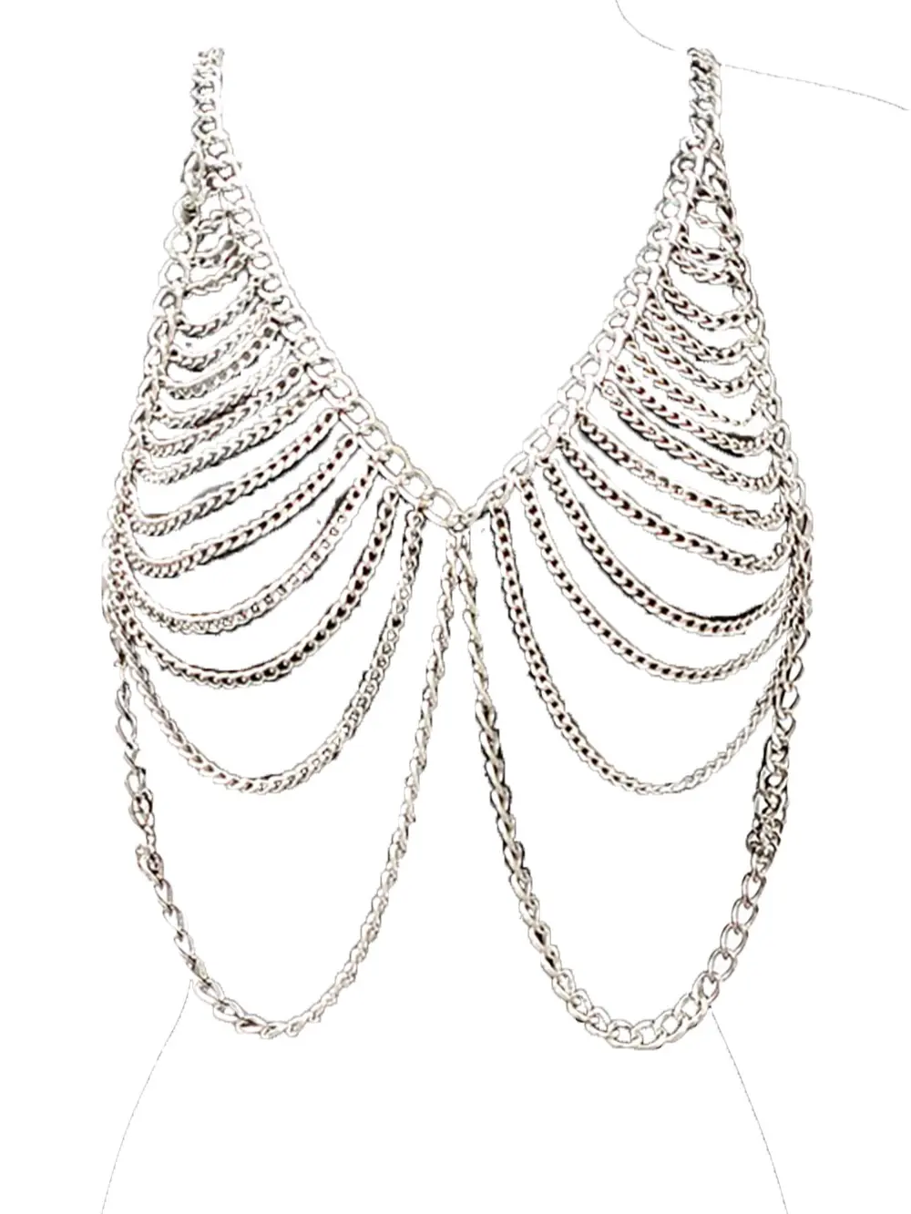 BODY CHAIN BRA CHAIN BODY JEWERLY