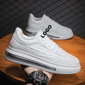Custom 2024 Spring Luxury Brand Men White Sneakers Designer Manufacture Closed Runner