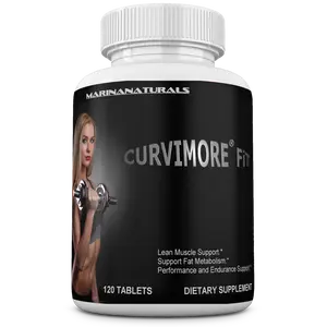 CURVIMORE FiT  Women Supplement. A Different approach to a Voluptuous Body. Multivitamins, Mineral, Amino Acids, Herbs, Collagen - Biotin - Hyaluronic Acid - Folate L Glutamine -  Vitamin B-Complex, Zinc and Maca. Full Muscled and Curvy Body Gains.