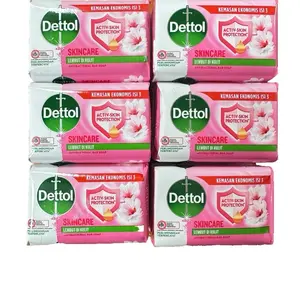 Dettol Skincare Soap 6 Pack 100g Each Activ Skin Protection Antibacterial Bar Soap for Gentle Cleansing