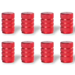 BMW Metal Tire Valve Stem Barrel Caps (4-pack) | Universal E, F, G Chassis