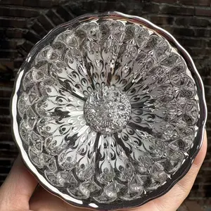 Silver Dragon Handmade Jianzhan Tea Bowl A Work of Art Porcelain Tableware Aesthetic Curve Traditional Dragon Motif Glazed Artisan Craftsmanship