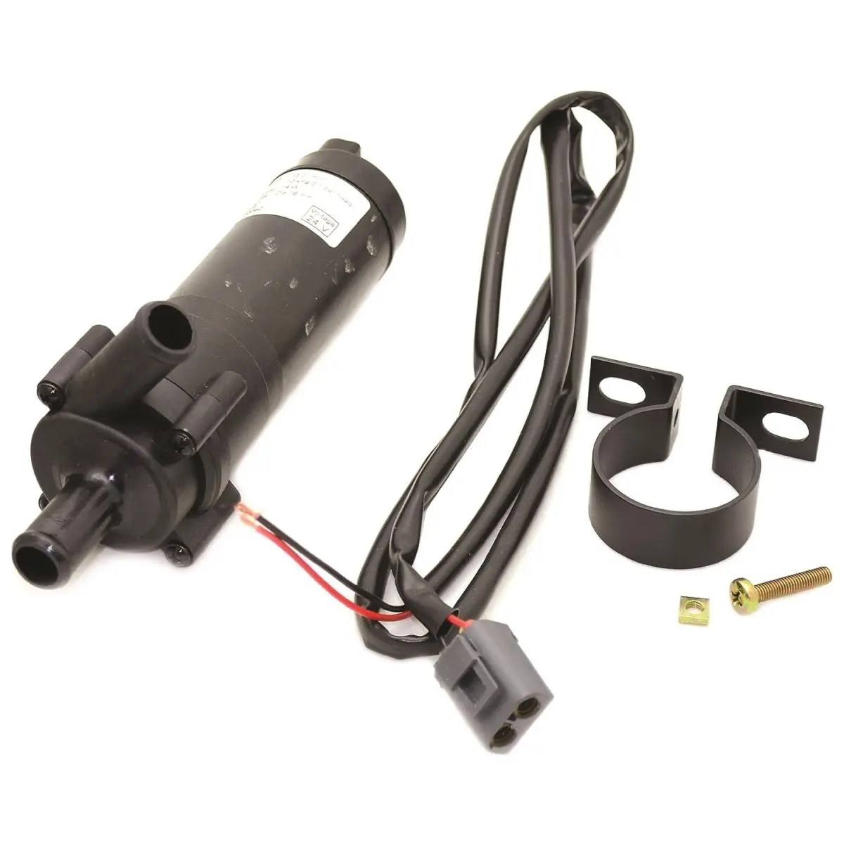 Johnson Pumps 10-24486-03 Compact 12V Magnetic-Driven Circulation Pump - Low Power, PPA Thermoplastic Body for Salt & Fresh Water, High Flow Rate, Salt Water, 2 Lbs, 3.5" H X 3.5" W X 8.5" L In., Water Circ., Ethylene Glycol