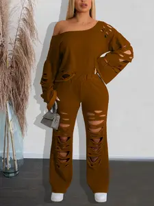 Trendy Two-Piece Sportswear Set, Sleeveless Top & Wide-Leg Pants, Slimming Fashion, Casual Streetwear, Stylish Sports Style, Athleisure Style