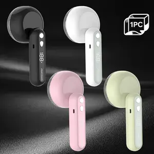 PANCERKA Fabric Shaver with Digital Display, 4 Adjustable Speeds, Foldable Design, 6 Blades and Safety Lock, Lint Shaver, Sweater Shaver, Lint Remover for Clothes and Sweaters, Lint Remover Tool, Portable Fabric Shaver, Rechargeable Fabric Shaver