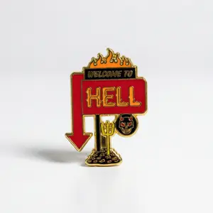 Welcome To Hell Pin