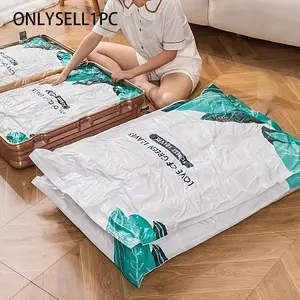 Vacuum Compression Bag for Clothes, Luggage, Blankets, Down Jacket, Air Removal Bag, Storage Bag, Vacuum Bags, Moving Essential, Space-Saving Organizer, Vacuum Seal Compression
