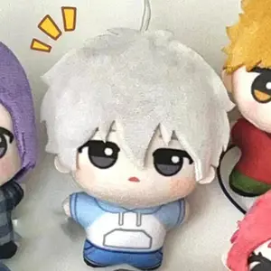 10cm Mini Anime Plush toy Stuffed Doll Seishiro Nagi plushie cute Starfish body doll Bag Pendant Keychain Toy For fans Gifts