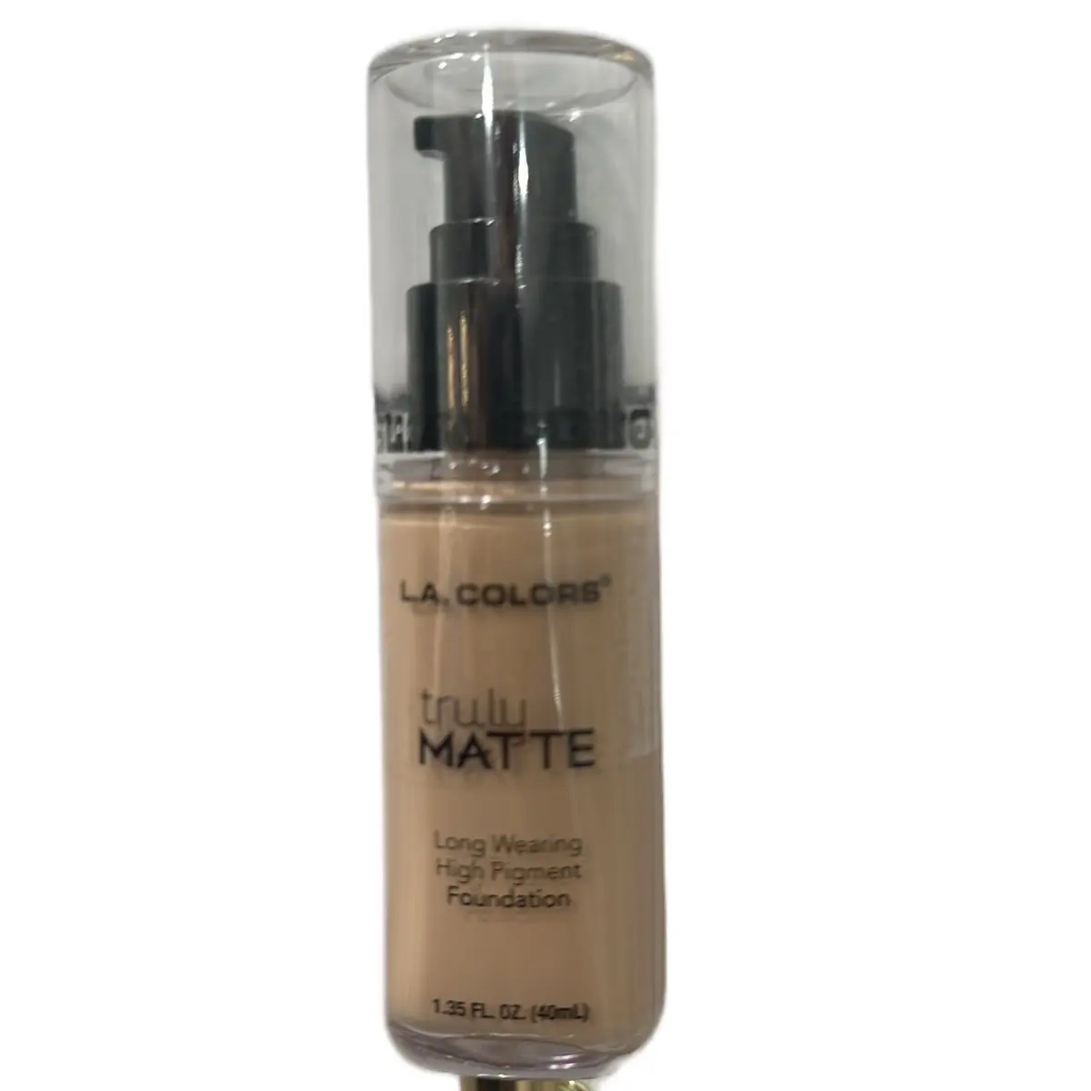 La Colors Truly Matte Foundation - Long-Lasting, High Pigment, Matte Finish