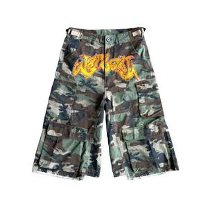 War Baby Camo Cargo Shorts