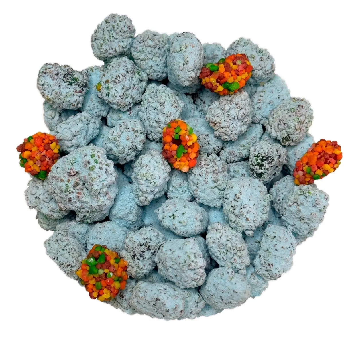 Sour Coated Clusters - Delicious Candy Snack Bonbon Gummy