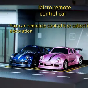 Mini RC Drift Car Remote Control Race Car RC Model Car with LED Lights, Long Battery Life, Indoor Outdoor Fun, Perfect Gift for Kids & Adults