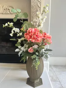 Column Vase Arrangement