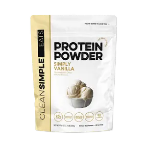 Protein Powder: Simply Vanilla (20 Serving Bag)