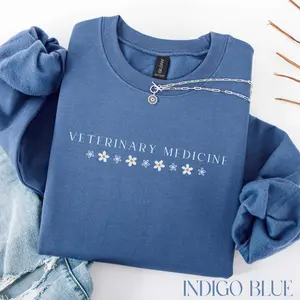 Veterinary Medicine T-Shirt Or Sweatshirt , Vet Tech T-Shirt , Veterinary Technician Shirt, Veterinarian , Vet Tech Clothes Sleeve