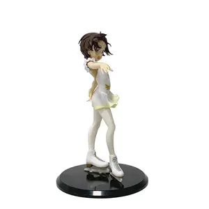 17cm/6.69in Medalist Anime Figure Skate Yuitsuka Inori Action Figure Car Room Decorations PVC Adult Collection Model Doll Toys