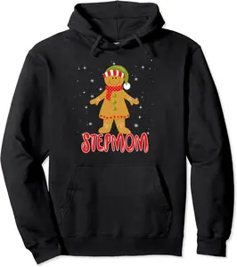 Gingerbread Stepmom Christmas Cookie Pajama Family Matching Pullover Hoodie - Kevincifuen Shop 60B0CMBKKNQY
