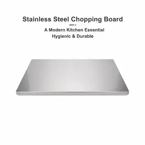 Stainless Steel Chopping Board, Non-slip Kitchen Chopping Board, Kitchen Cutting Board, Kitchen Accessories, Household Kitchen Gadgets
