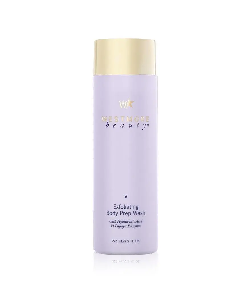 Westmore Beauty Exfoliating Body Prep Wash with Papaya Enzymes, Volcanic Minerals, and Hyaluronic Acid for Smooth, Moisturizing, Hydrated Skin Westmore Beauty Exfoliating Body Prep Wash with Papaya Enzymes, Volcanic Minerals, and Hyaluronic Acid for Smooth, Moisturizing, Hydrated Skin