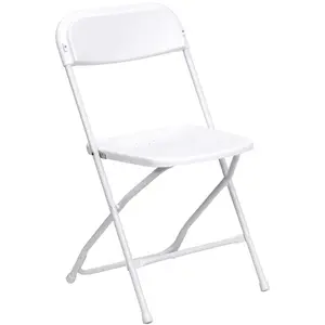 Opulux Premium Plastic and Steel Folding Chair