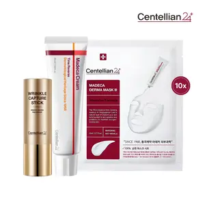 [TikTok Exclusive] [Centellian24] Madeca All-Star Set | Madeca Wrinkle Capture Stick + Madeca Cream Time Reverse + (10) Intensive Mask | Anti-Aging Skincare Set | Firming, Brightening & Hydrating | Anti-Wrinkle Set | Korean Skincare