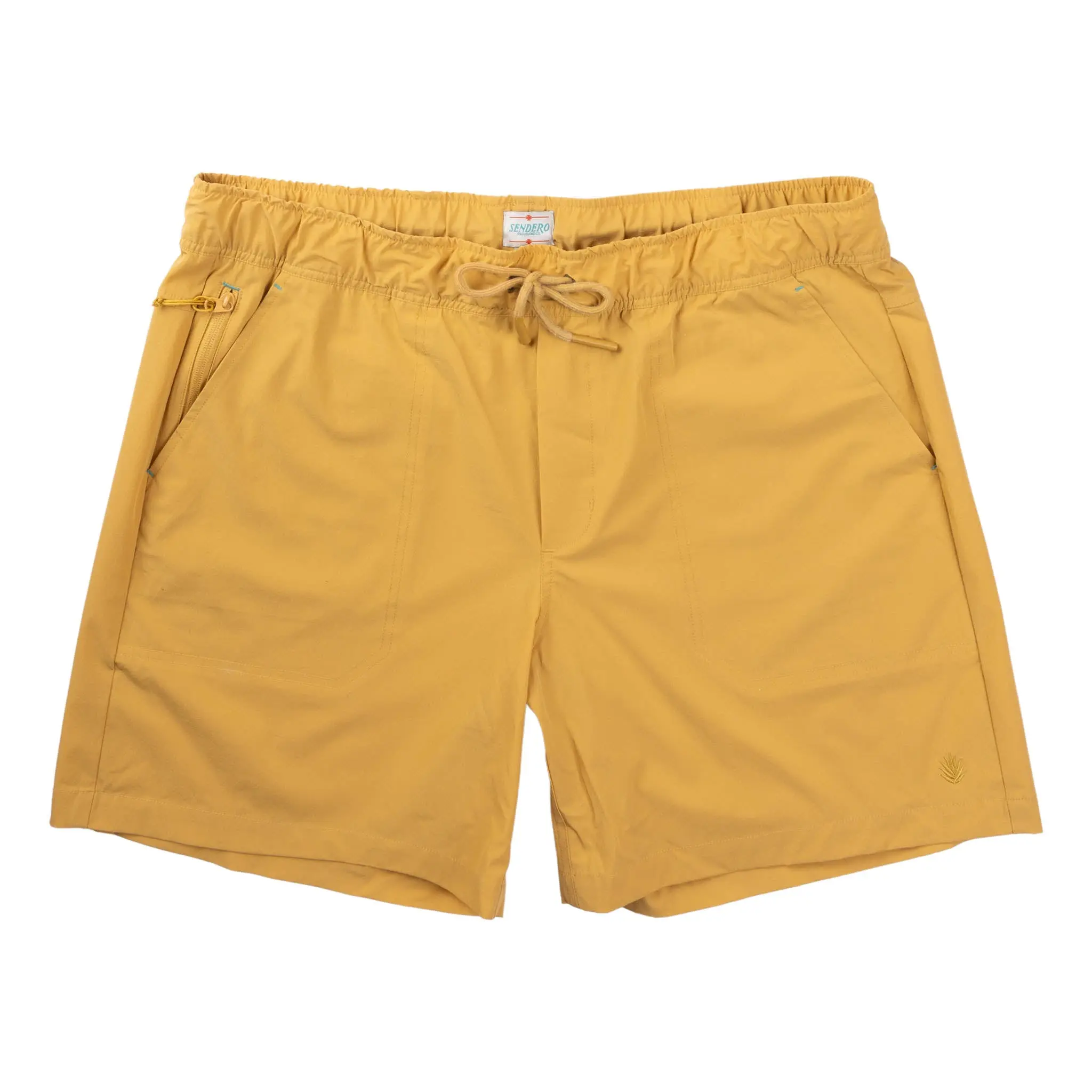 Bajada Hybrid Shorts - Mustard