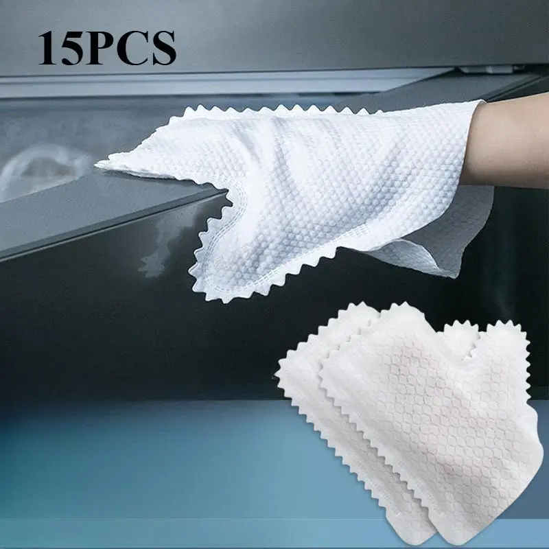 15pcs Microfiber Dusting Gloves – Multi-purpose Wet and Dry Cleaning Gloves for Effortless Dust Removal, Suitable for Kitchen, Living Room, Bedroom, Car, Furniture, and Window Cleaning