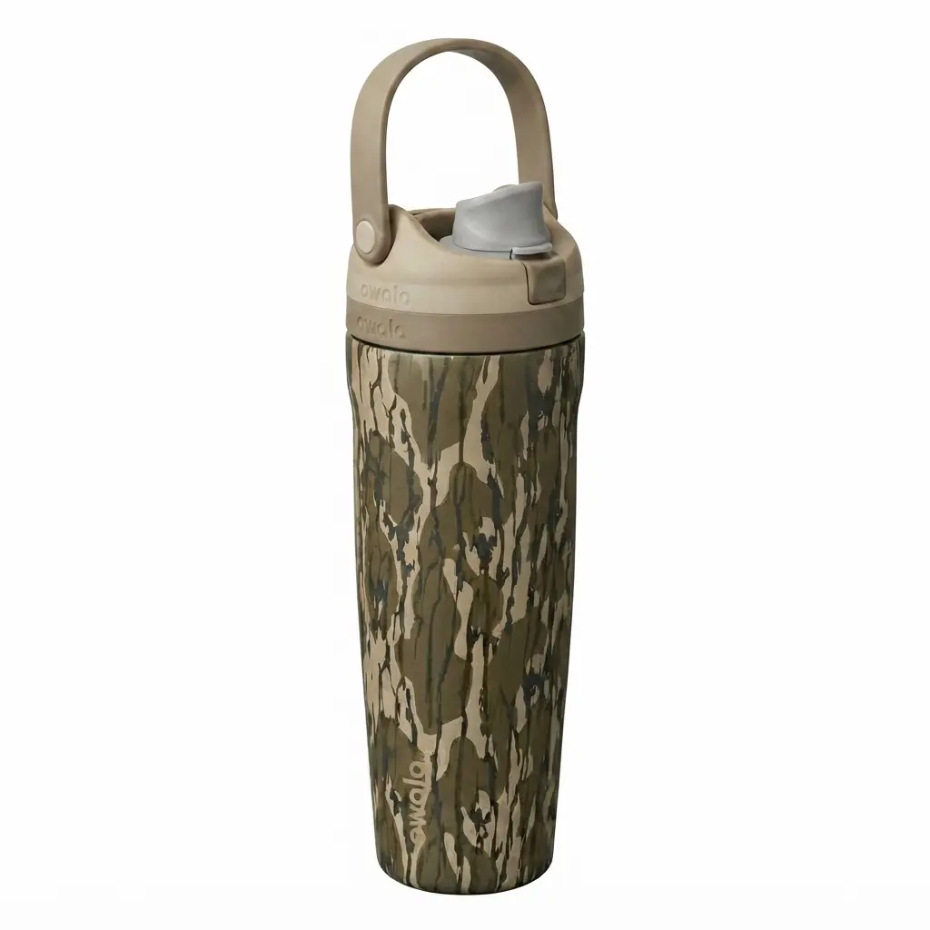 [TRENDING] Owala FreeSip Insulated Stainless Steel Water Bottle - Camo Edition