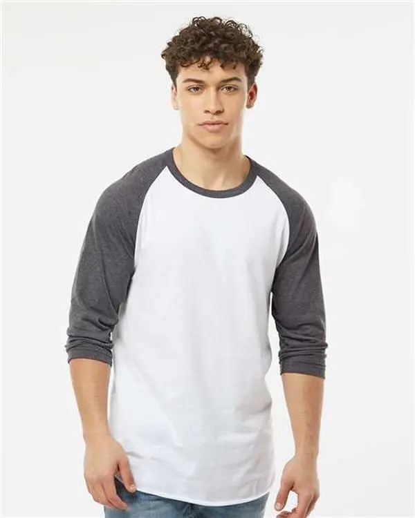 Tultex 245 Fine Jersey Raglan T-Shirt Tultex 245 Fine Jersey Raglan T-Shirt