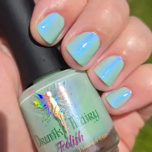 Touch Grass | Tiffany Aurora Shimmer Nail Polish