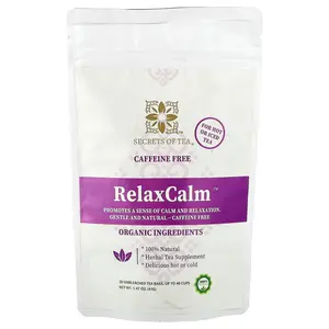 Secrets of Tea RelaxCalm™, Caffeine Free, 20 Tea Bags, 1.47 oz (41 g)