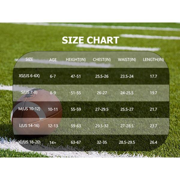 G Gradual Boys Youth Compression Shirt Long Sleeve Quick Dry Football Baseball Undershirt Sports Base Layer for Boy Sporty Jersey
