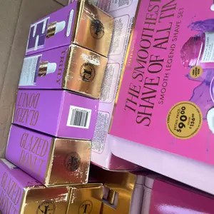 2-Pack Glazed Donut After Shave Oil – Ingrown Hair & Discoloration Treatment – Hydrates and Soothes Razor Burn with Vitamin E, Niacinamide & Hyaluronic Acid – Brightens Uneven Skin Tone on Legs, Underarms & Bikini Line – Toasted Vanilla Glaze Scent