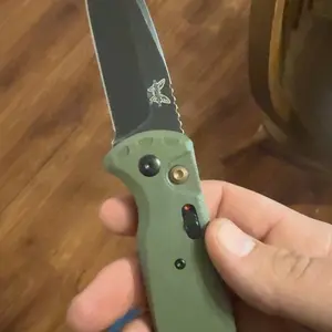 4300BK-CLA Compact EDC Folding Pocket Tool – Smooth One-Hand Open, Lightweight G10 Handle, Durable Steel Blade for Everyday Carry, Camping, Hiking & Outdoor Tasks – Practical Gift Choice