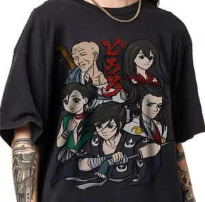 Dororo Drawing Funny Anime T-shirt, Special Graphic Tee, Anime Otaku Shirt, Unisex T-shirt, Cool Anime Shirt