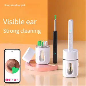 Smart Visual Ear Camera Cleaner - HD Ear Wax Remover with App & 6 Silicone Tips