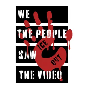 [Sale off up to 50%] [Free ship] [No Frame] ICE Out Protest Sign, We Saw the Video Political Poster