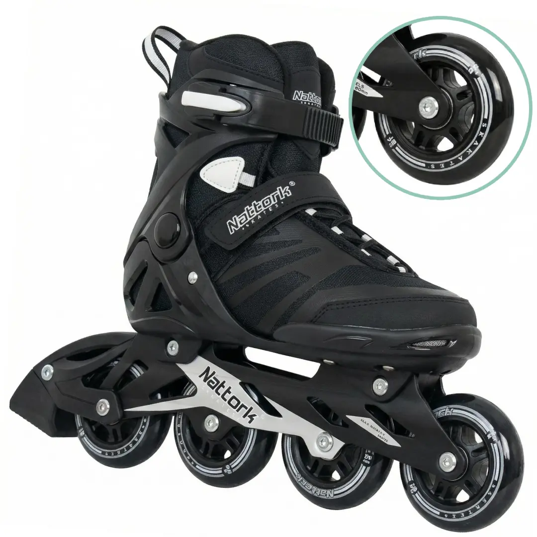 Adult Inline Skates for Men & Women, Stylish Recreational Roller Blades, Aluminum Frame Breathable Mesh for Outdoor Group Skating & Birthday Gift