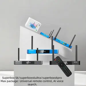 6-in-1 Multipurpose Universal Voice Remote PRO / MAX / ULTRA 6K Media Player, Sturdy Metal Shell, Perfect Gift for Family & Friends, 365-Day Warranty  Universal Receiver Hdmi Output