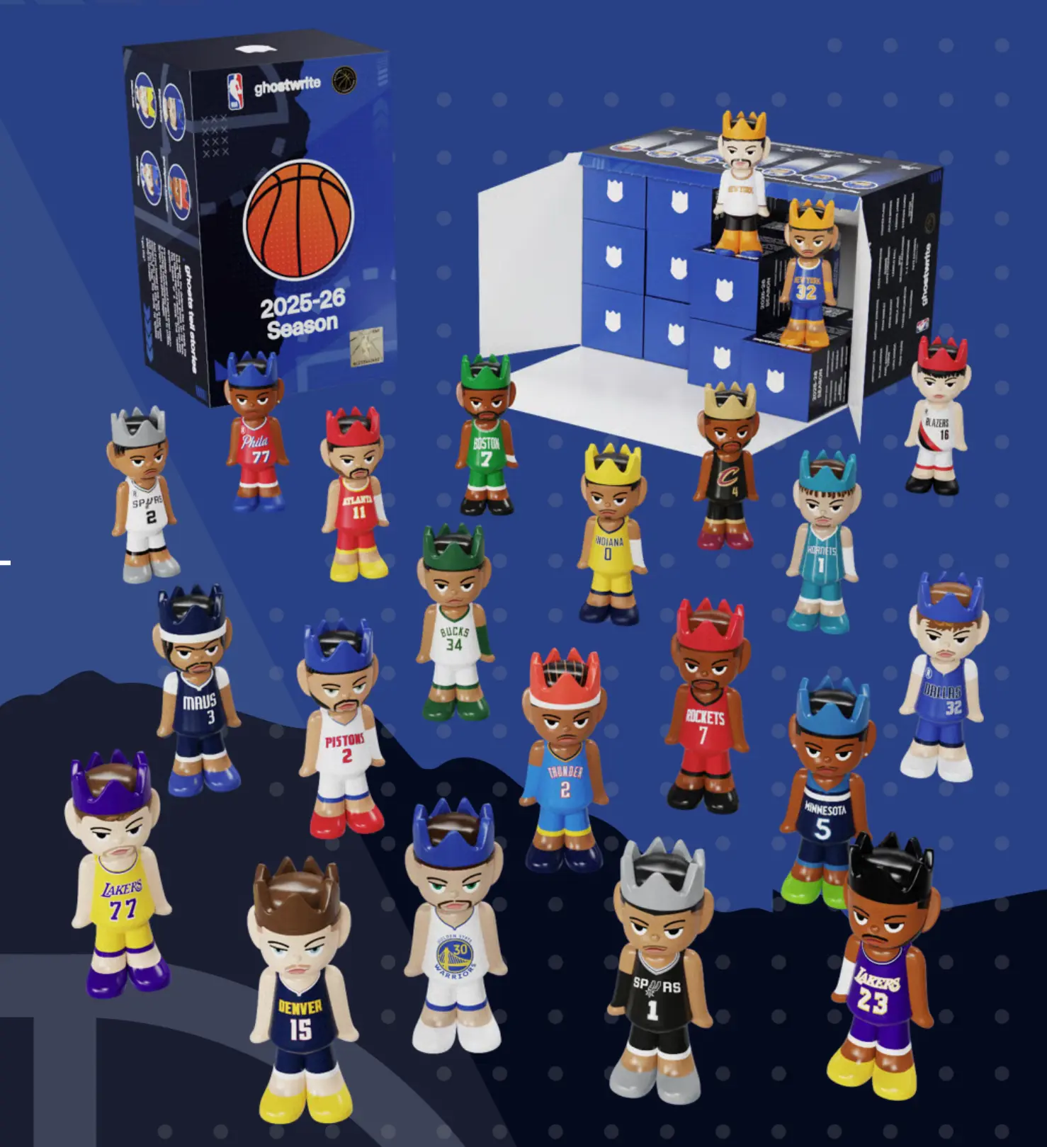 (3) 2026 Ghostwrite NBA Blind Box Case (36 Boxes) - Pick Your Player ...
