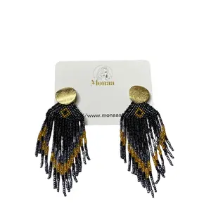 Native Beaded Lightweight Earrings