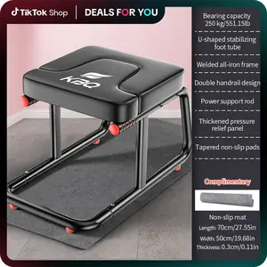 TikTokShopBlackFriday Yoga Inversion Bench Headstand Chair for Core Strength and Balance Training Portable Durable Home or Studio Use