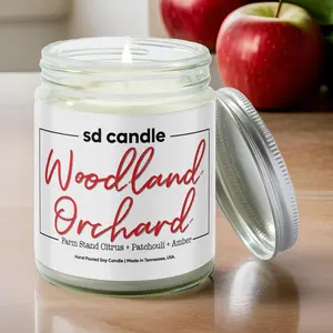 #56 | Woodland Orchard Scented Candle - 9/16oz 100% All-Natural Handmade Soy Wax Candle