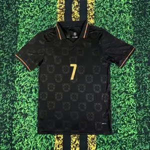 25-26 Home Black & Gold Short-Sleeve Fan Edition Ronaldo#7 Jersey