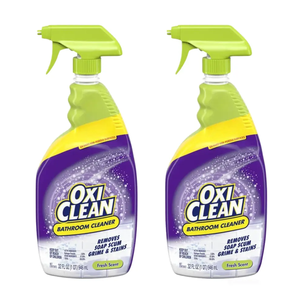 Bathroom Shower, Tub, and Tile Cleaner 32 oz. 2-Pack For Household Cleaning