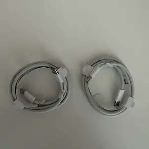 2x USB-C Braided Cables - New